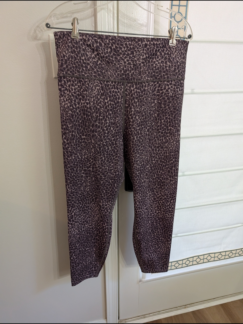 Calvin Klein Performance Purple Leopard Print Leggings